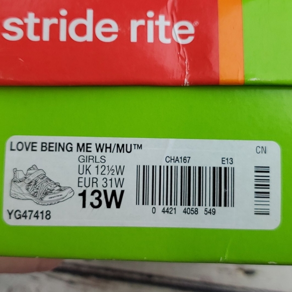 Rainbow Stride Rite Sneakers - Picture 9 of 9